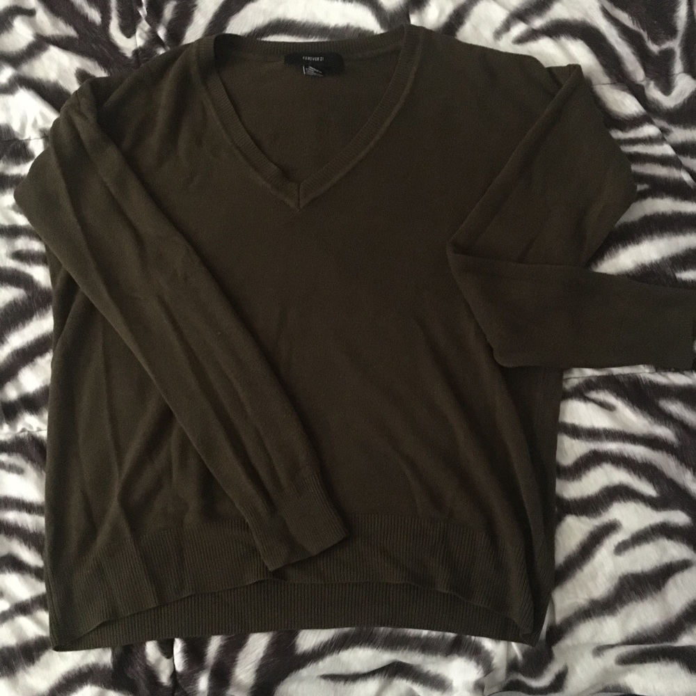 Brown sweater